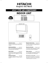 Hitachi RAF-25QH8 Manual de usuario