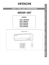 Hitachi RAK-18NH6AS Manual de usuario