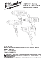 Milwaukee 9072-22 Manual de usuario