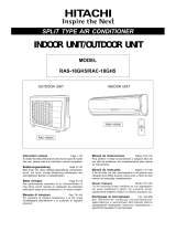 Hitachi RAC-18GH5 Manual de usuario