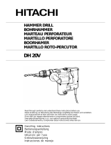 Hitachi DH 20V Manual de usuario