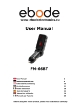 Ebode FM-66BT Manual de usuario