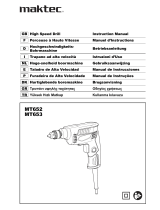 Maktec MT652 Manual de usuario
