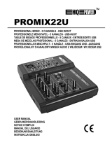 HQ Power PROMIX22U Manual de usuario