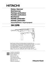 Hitachi Koki USA DH22PB Manual de usuario