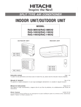 Hitachi RAS-10KH2 Manual de usuario