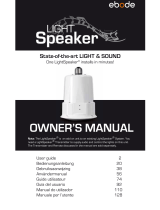 Ebode LightSpeaker El manual del propietario