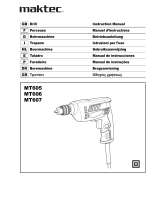 Maktec MT605 Manual de usuario