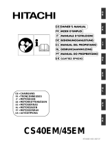 Hitachi CS45EM El manual del propietario