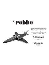 ROBBE A-4 Skyhawk 2540 Assembly And Operating Instructions Manual