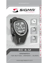 SIGMA SPORT SC 6.12 Manual de usuario