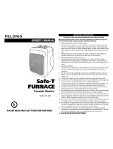 Pelonis Safe-T FURNACE HC-445 El manual del propietario