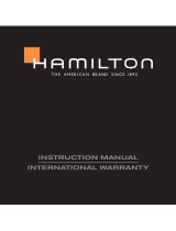 Hamilton caliber 7754 Manual de usuario