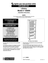 Sauder 158085 Assembly Instructions Manual