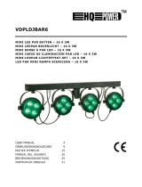 HQ Power VDPLDJBAR6 Manual de usuario