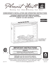 Pleasant Hearth GEF28TRG18 Installation And Operating Instructions Manual