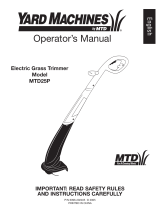 MTD Yard Machines MTD25P Manual de usuario