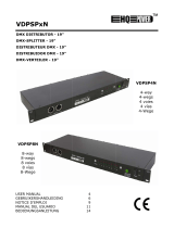 Velleman VDPSP N Serie Manual de usuario