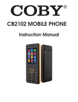 Coby CB2102 Manual de usuario
