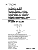 Hitachi DS 12DM Manual de usuario