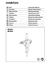 Maktec MT622 Manual de usuario