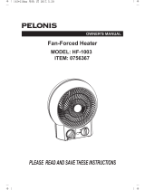 Pelonis HF-1003 El manual del propietario