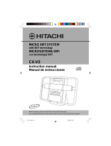 Hitachi CX-V3 Manual de usuario