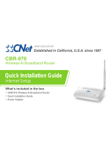 CNET CBR-970 Quick Installation Manual