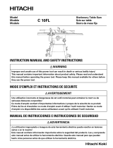 Hitachi C 10FL Instruction Manual And Safety Instructions