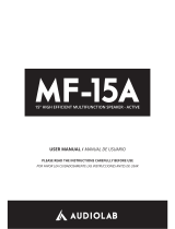 Audiolab MF-15A Manual de usuario
