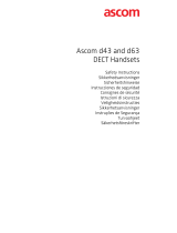 Ascom (Sweden) AB BXZDH6 Manual de usuario
