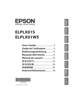 Epson ELPLX01S Ultra Short Throw Lens Guía del usuario