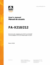 Amate Audio FA-X210 Manual de usuario