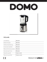Domo DO722BL High Speed Blender Manual de usuario