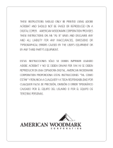 American Woodmark Corporation 99868 Guía de instalación