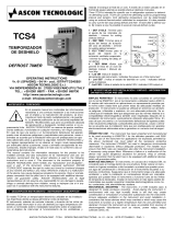 Ascon tecnologic TCS4 Instrucciones de operación