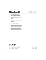EINHELL Expert TE-CD 18/48 Li-i (2x2,0Ah) Manual de usuario