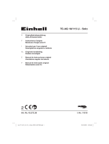 Einhell Classic TC-TK 18 Li Kit Manual de usuario