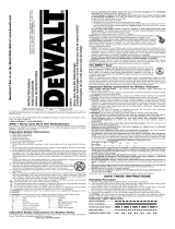 DeWalt DW911 Manual de usuario