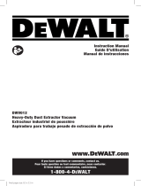 DeWalt DWV012 Manual de usuario