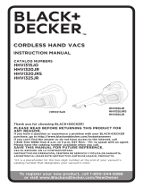 Black & Decker HHVI320JRS02 Manual de usuario