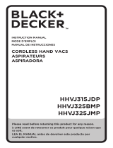 Black & Decker HHVJ315JDP27 Manual de usuario