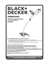 Black & Decker GH3000 Manual de usuario