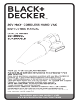 Black & Decker BDH2000SL Manual de usuario