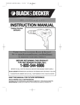 Black & Decker DR350FD Manual de usuario