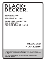 Black and Decker HLVA325B Manual de usuario