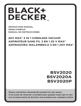 Black & Decker BSV2020G El manual del propietario