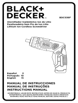 Black & Decker BDCS36F Manual de usuario