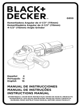Black & Decker G650 Manual de usuario