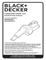 BLACK+DECKER BDH2000PL21QV Manual de usuario